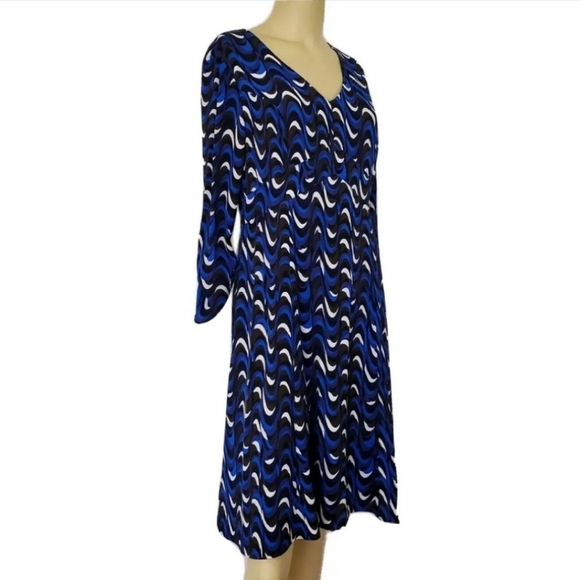 JONES NEW YORK Long Sleeve Dress Womens Size 8 - Picture 1 of 4